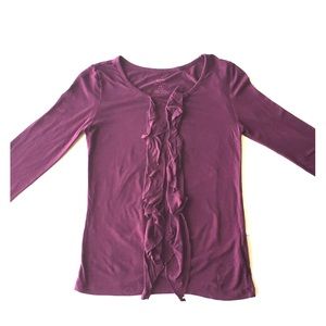 Purple Long Sleeved Shirt